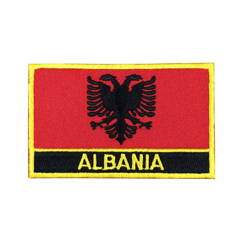 Iron on Albania Patch