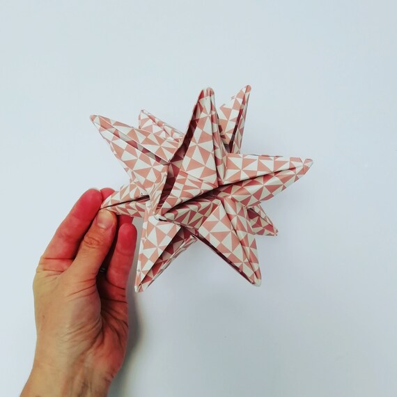 Giant Star Decoration Christmas Tree Decorations Modular Etsy