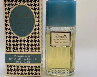1972 Raro Vintage Christian Dior Diorella Eau de Toilette