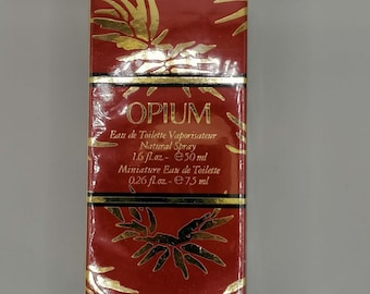 Yves Saint Laurent OPIUM 50ml レアデザイン Yves Saint Laurent Opium Limited Edition - Etsy