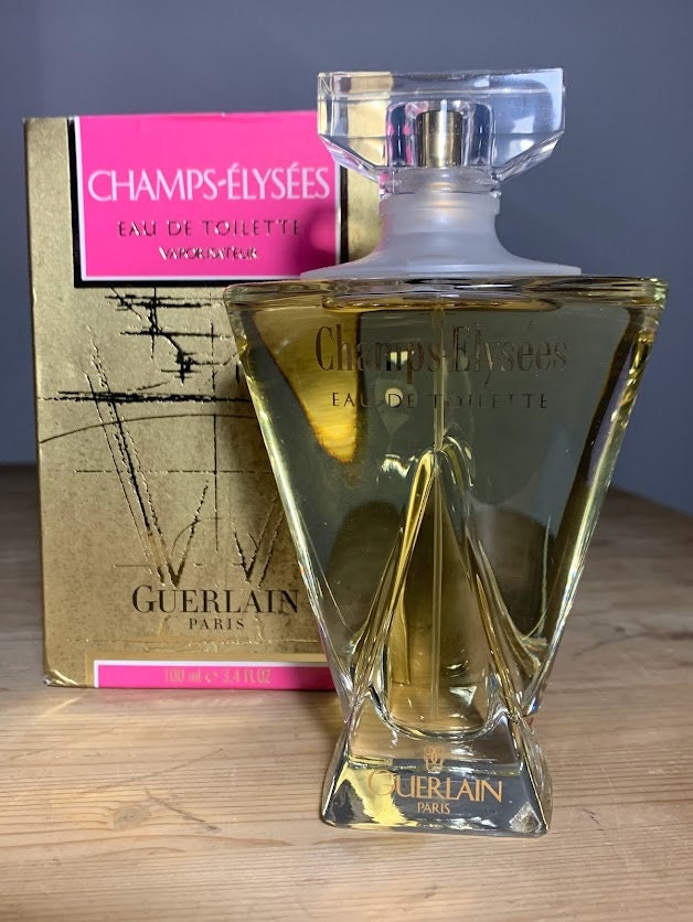 Vintage Guerlain Champs-Elysees EDT 100ml Rare 1996 Floral Fruity Perfume  Unused Collector's Fragrance French Perf