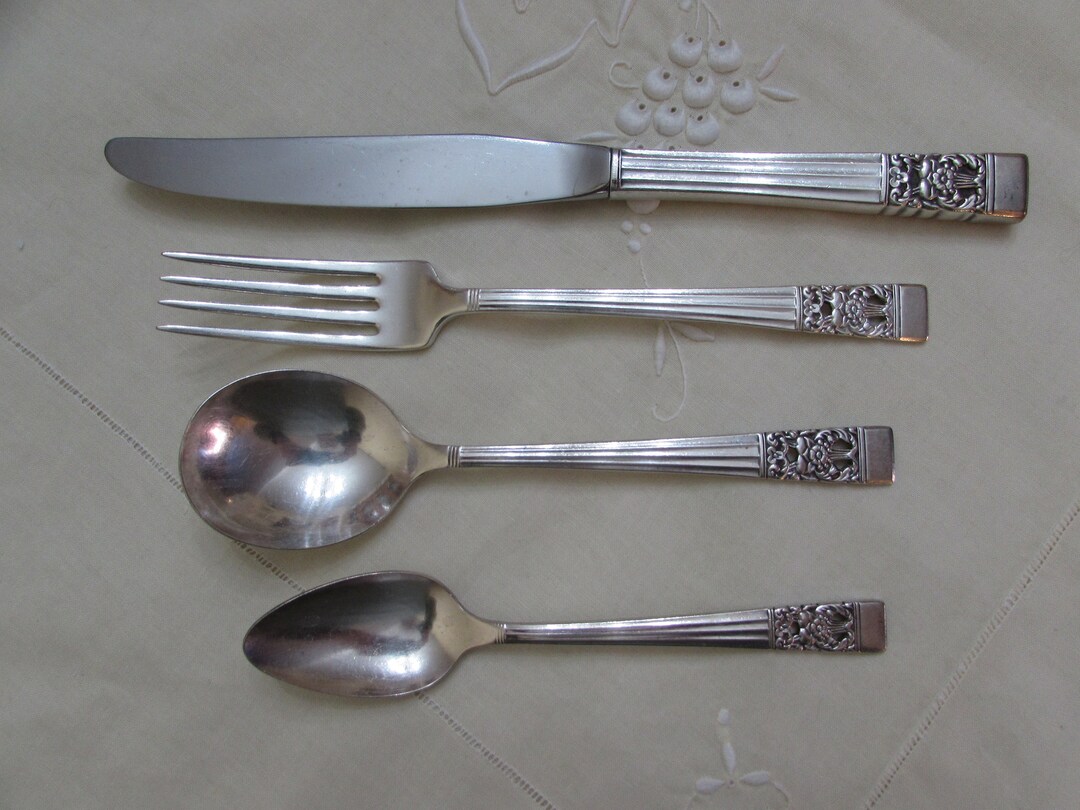 COMMUNITY Coronation hampton Court Silverware, Vintage, Oneida Etsy