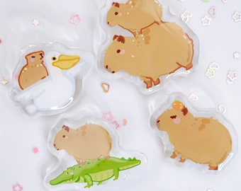 CAPYBARA mini pins