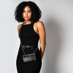 As a leather waist bag for women, this piece embodies both fashion and functionality. The genuine leather construction ensures durability and a touch of luxury. T