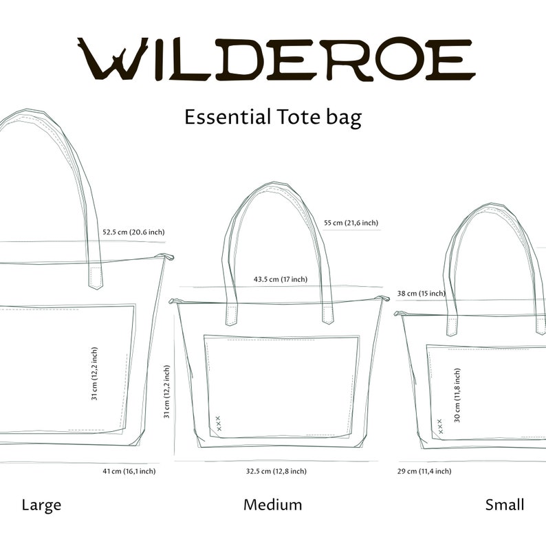 Choose the sizes of leather handbags according to your goals.