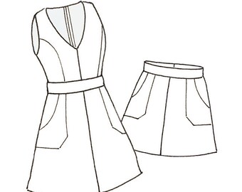 ladies pinafore dress size 20