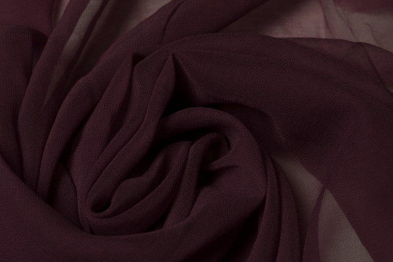 navy blue chiffon fabric