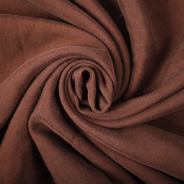 Silk Cotton Fabric Chocolate Brown Fabric Fashion Upholstery Fabric Plain Fabric Clothing Fabric By The Metre Fabric Crafts Fabric