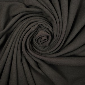 100% Polyamide Elastane Black Fabric (Fabric By The Metre, Fabric By The Yard, Fabric Finds, Swimwear Fabric, Sports Fabric)
