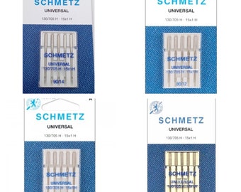 Premium Quality Schmetz Universal Needle Sewing Machine Needles 5 Pack 130/705 H 60/8 70/10 80/12 90/14 Sewing Tools Notion