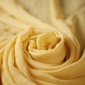Silk Chiffon Yellow Fabric Multiple Remnant Upholstery Fabric Apparel Fabric Bridal Fabric Fashion Fabric Clothing Craft Supplies