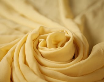 Seide Chiffon Gelb Stoff Mehrere Reste Polsterstoff Bekleidung Stoff Braut Stoff Mode Stoff Kleidung Bastelbedarf