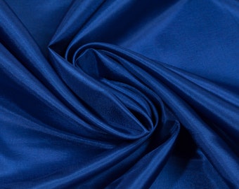 Polyester Fabric Royal Blue Fabric Upholstery Fabric The Meter Fabric Apparel Fabric Bridal Fabric Fashion Fabric Clothing Craft Supplies