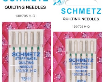 Premium kwaliteit Schmetz-quiltnaaimachinenaalden 5-pack 130/705 H-Q 75/11 90/14 naai-quilthulpmiddelen Notion