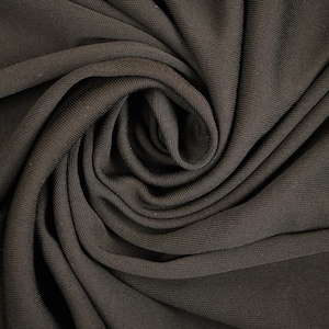 100% Polyester Black fabric Plain Fabric Material Fashion Upholstery Vintage Supplies Colour Style Design Fabric Sample Available