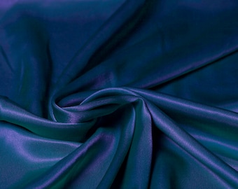 Polyester Satin Fabric Royal Blue Fabric Upholstery Fabric Meter Fabric Apparel Fabric Bridal Fabric Fashion Fabric Clothing Craft Supplies