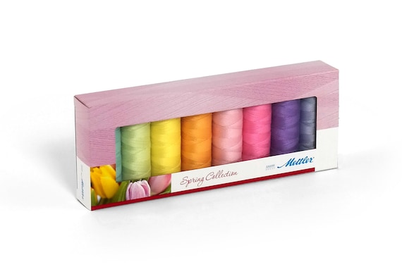 Mettler Silk Finish Cotton Thread Pack 28 x 150m Colour Fast Spools
