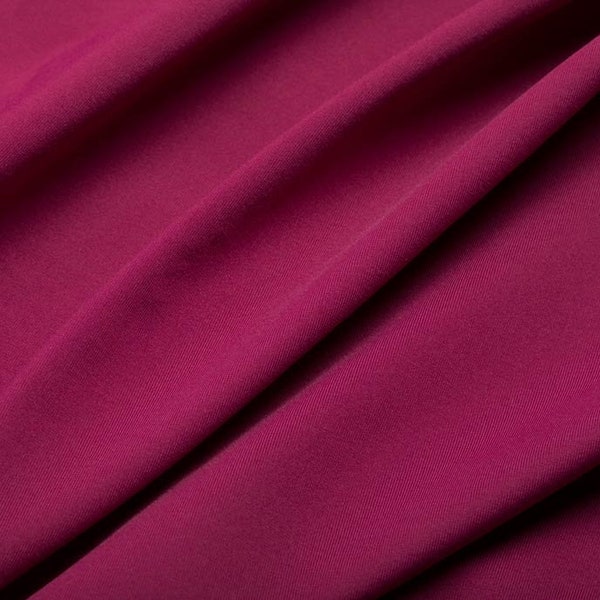 Technical Fabric -Polyamide Fabric -Dark Pink Fabric Fashion Fabric Sportswear Fabric Clothing Fabric By The Metre Fabric Crafts Fabric