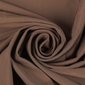 Bronze Stretch Spandex Stoff Vintage Braun Stoff (285cm x75 Reststoff)Stoff Stoff Abschnitt Stoff Bekleidung Bastelbedarf