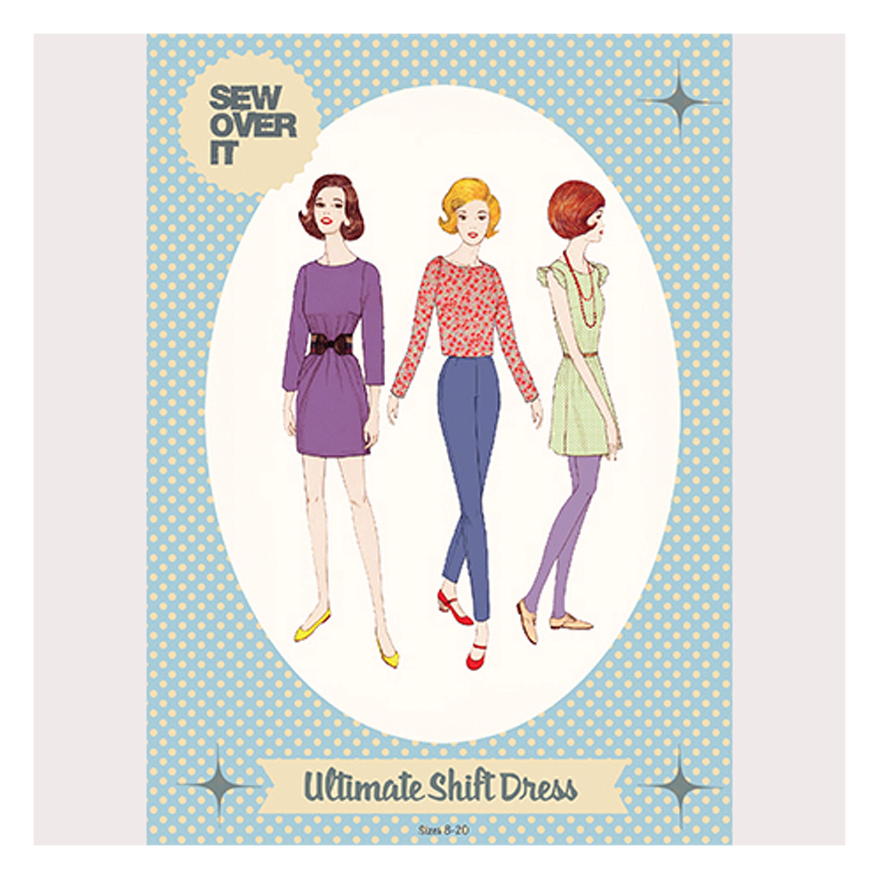 Womens ADVENTUROUS BEGINNER The Sienna Dress UK SIZES 8-20 Ladies Sewing Pattern