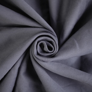 100% Cotton Grey Fabric Remnant Fabric Cut off Fabric Craft