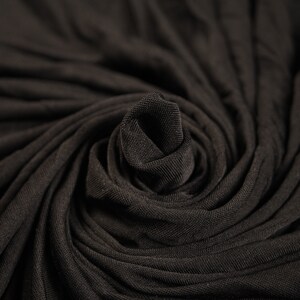 Polyamide Stretch Fabric Black (Remnant-155cmx120cm) Fabric Stretch Fabric Fashion Fabric Vintage Clothing Textile Fabric