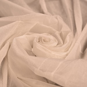 White Organza Fabric Glittery Fabric Silver Remnant Fabric Fabric Cut off Fabric Fashion Fabric Clothing Craft Supplies