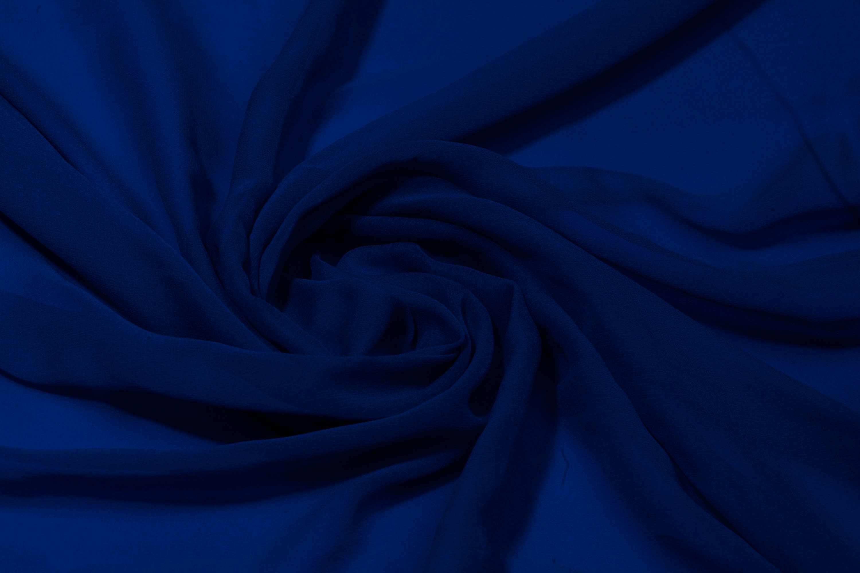 Royal Blue Silk Faille Fabric main image 1