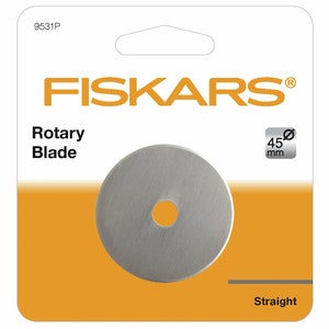 Fiskars Rotary Blade Cutter Straight Cutting 45mm Premium Quality Cutting Fabric Sewing 1 Single Blade Sewing Tools Crafts Supplies