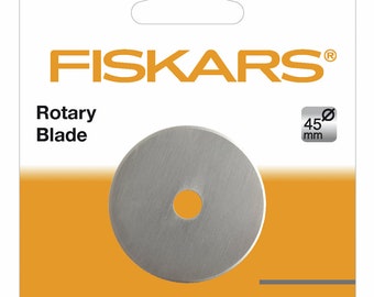 Fiskars Rotary Blade Cutter Straight Cutting 45mm Premium Quality Cutting Fabric Sewing 1 Single Blade Sewing Tools Crafts Supplies