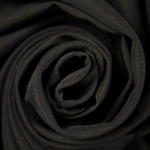Polyester Stretch Twill Black Fabric Multiple Remnant Trouser Fabric Durable Lining Winter Fabric Cut off Fabric Craft