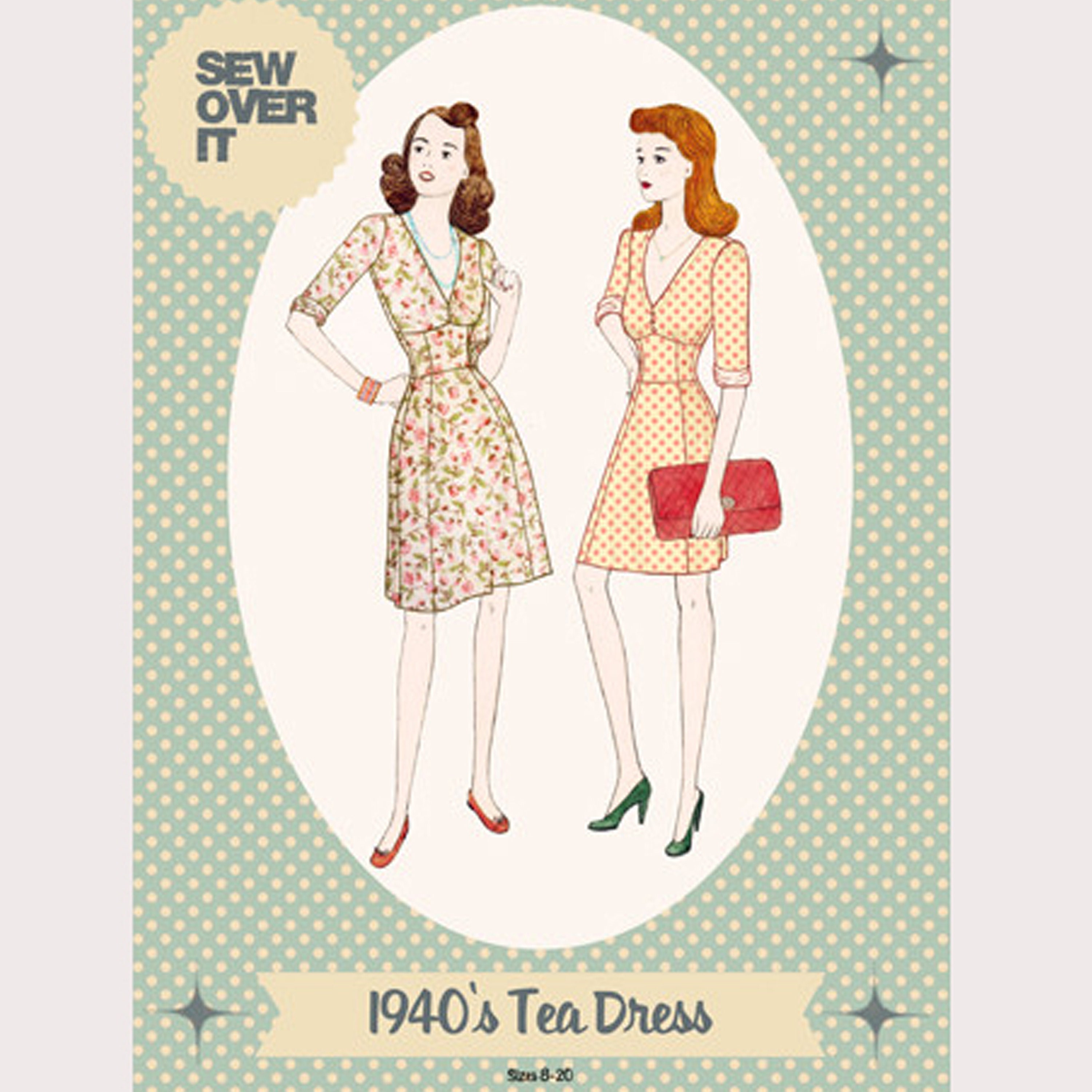 Womens ADVENTUROUS BEGINNER The Sienna Dress UK SIZES 8-20 Ladies Sewing Pattern