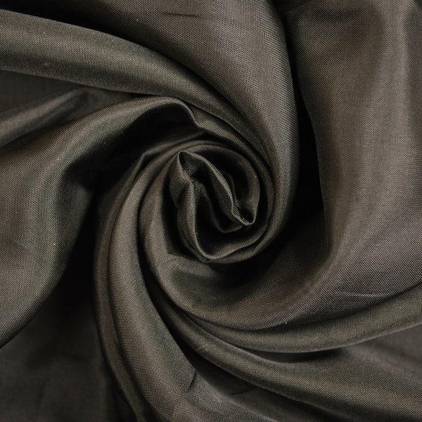 100% Acetate Fabric Rich Black Fabric Lining Fabric Fashion Fabric Interior Fabric Clothing Fabric By The Metre Fabric Crafts Fabric