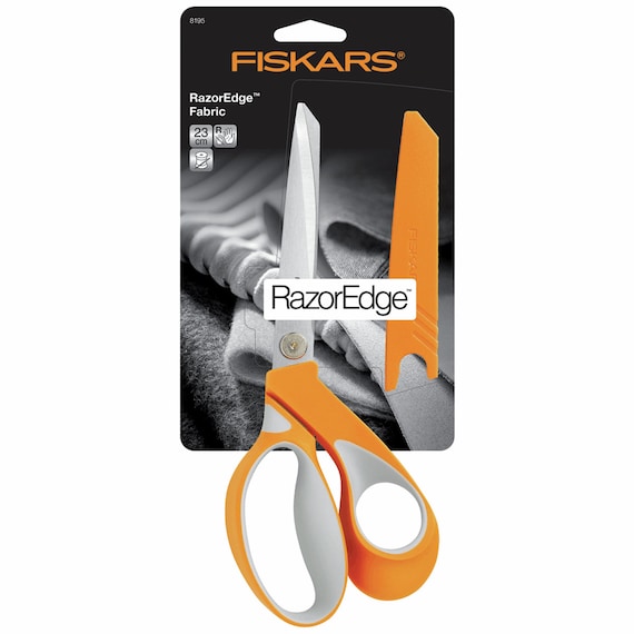 Ciseaux Tissus Softgrip RazorEdge Fiskars droitiers 23 cm