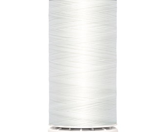 Premium Gutermann Thread Sew-All Thread: 500m White (800) 100% Polyester