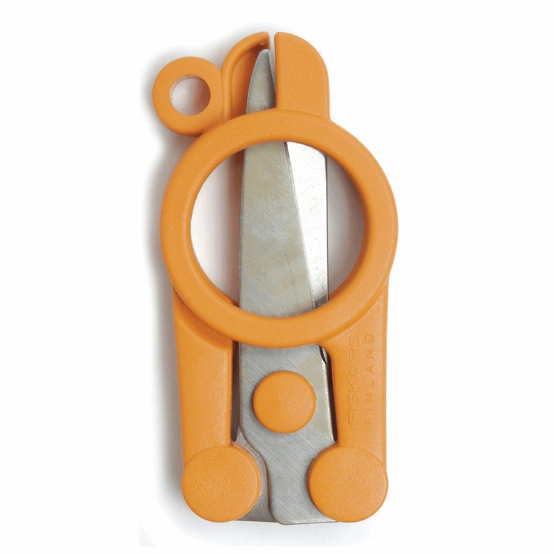 Premium Quality Fiskars Scissors Classic Foldable Shears 10cm Cutting Fabric Right Left Handed Sewing Tools Crafts Supplies