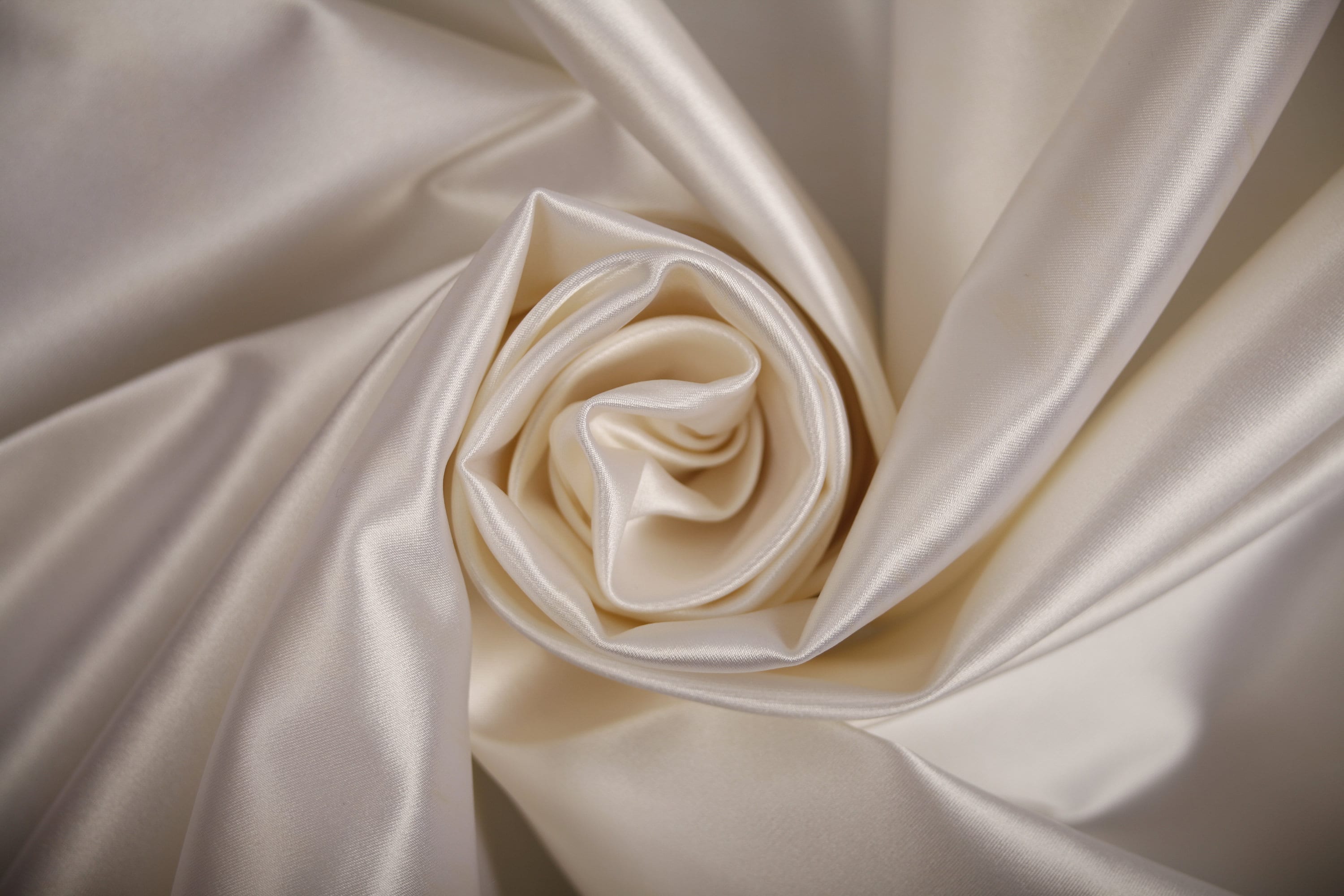 Duchess Silk Fabric White Ivory Fabric Fabric by the Meter Etsy UK
