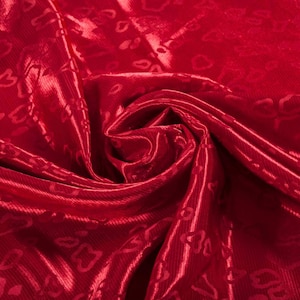 Polyester Fabric Pink Fabric Red Fabric Leopard Print Fabric Jacquard Fabric fashion Upholstery Fabric by the meter fabric samples available