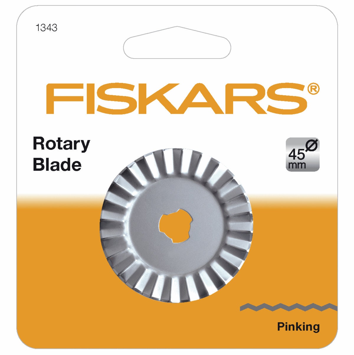 OLFA® 45mm PINKING Rotary Blade. Stainless Steel Olfa® Brand Rotary Cutting  Blade. Decorative Pinking Edge. 1 Blade/pkg. PIB45-1 -  Finland