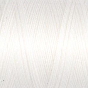 Premium Gutermann Thread Sew-All Thread: 500m White 800 100% Polyester image 2