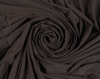 Polyester Jersey Fabric Black Fabric (150x135cm Remnant Fabric)Fabric Cut off Fabric Fashion Fabric Clothing Crafts Supplies