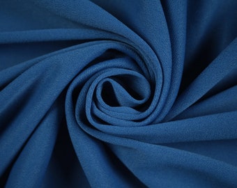 Chromatic Geometry On Blue Cotton Fabric For Dress Tissu Coton Au Mètre  Telas Por Metro Sewing 원단 Tecido Ткань Satin Cloth Diy