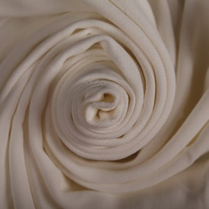 Cotton Crepe Chocolate Brown Fabric remnant-145cmx120cm Plain