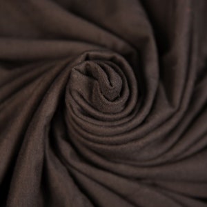 Polyester Black Jersey Fabric (130cmx180cm Remnant Fabric)Fashion Fabric Apparel Fabric Quilting Fabric Clothing Fabric Craft Supplies