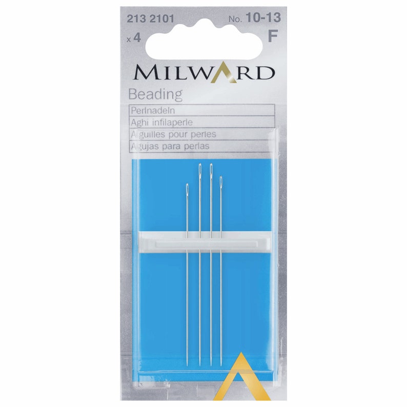 Premium Quality Milward Beading Hand Sewing Needles 6 Pack - Etsy