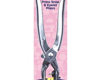 Convenient Hemline Press Snap and Eyelet Plier