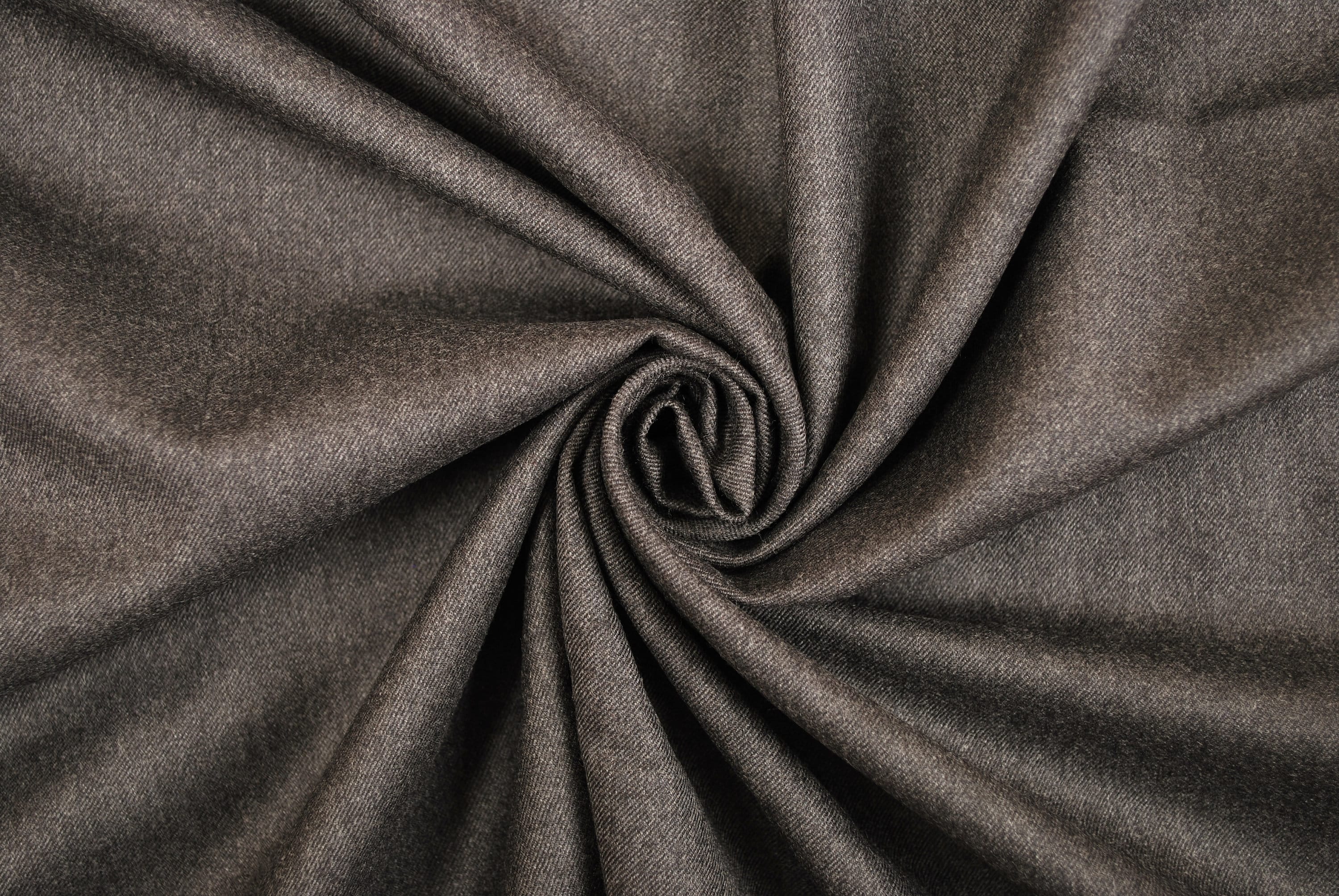 Wool Fabric Cashmere Fabric Dark Grey Fabric Upholstery Fabric Etsy
