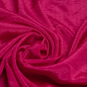 Polyester Fabric Hot Pink Fabric Shimmer Fabric Clothing Fabric By The Meter Fashion Fabric Apparel Fabric Cushion Fabric Craft Supplies
