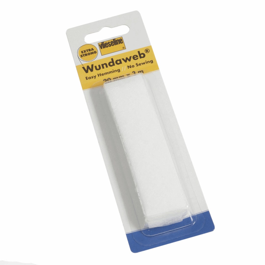 Haberdashery Online Nastro Termoadesivo Per Orlare Pantaloni 10m X 3cm - Senza Cuciture, Applicazione Con Ferro Da Stiro