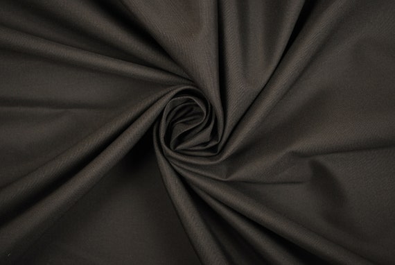 Tela negra de algodón 100%, Material liso para manualidades, ropa, Interior  de moda, tela por metro, 150 cm de ancho en 0,5 m de longitud